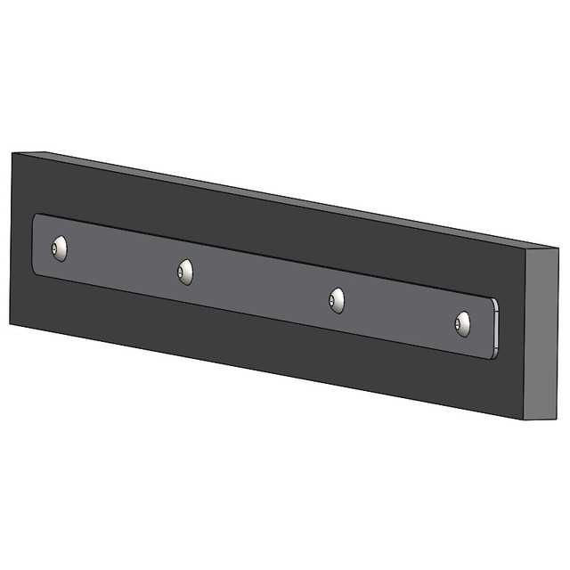 KIT de Deux Bandes Caoutchouc Lateral 1M pour Rabot Galva référence fournisseur 454243